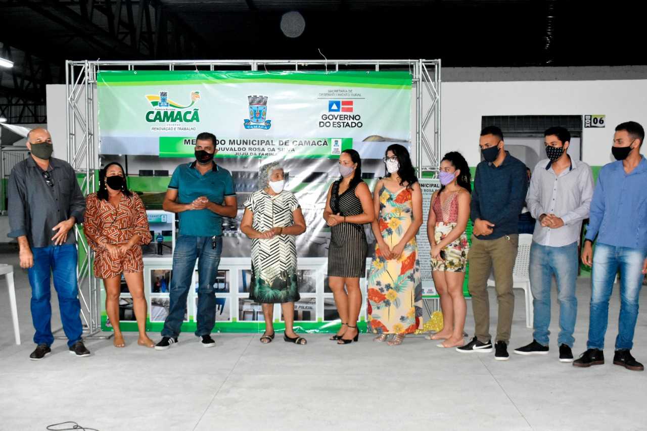 Camacã: Centro de Abastecimento (Mercado Municipal) é entregue com homenagem